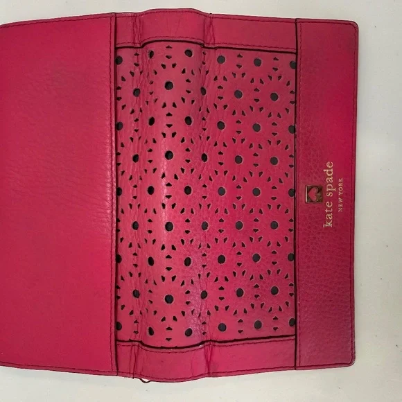Kate Spade Wallet Bright Rose - Picture 10 of 13